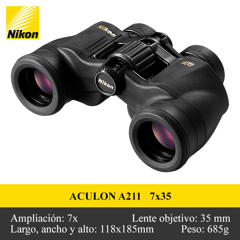 ACULON A211 7x35 + Accesorios